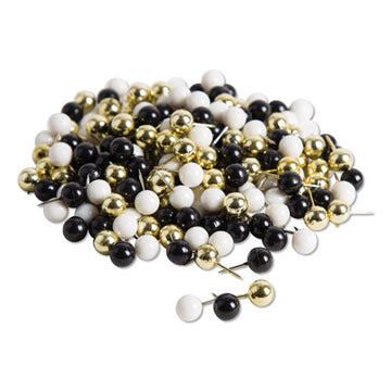 U Brands Fashion Sphere Push Pins, Plastic, Assorted, 7-16", 200-pack freeshipping - TVN Wholesale